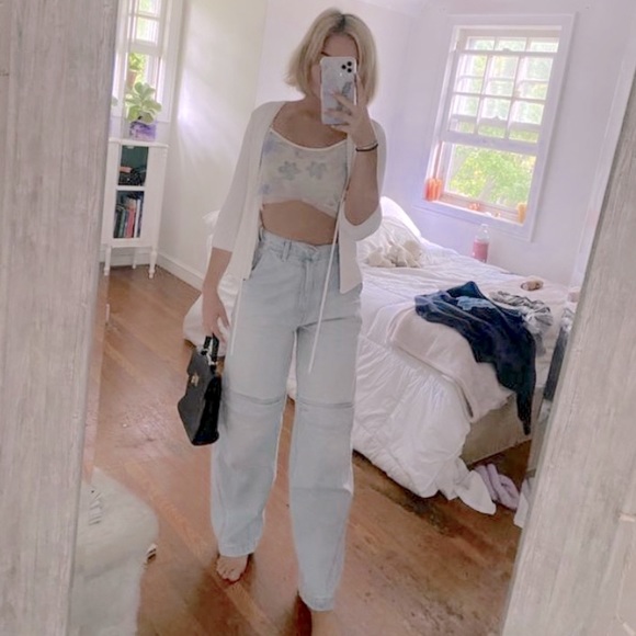 Sz 26 BDG Extreme Baggy Construction Jeans - Picture 2 of 16